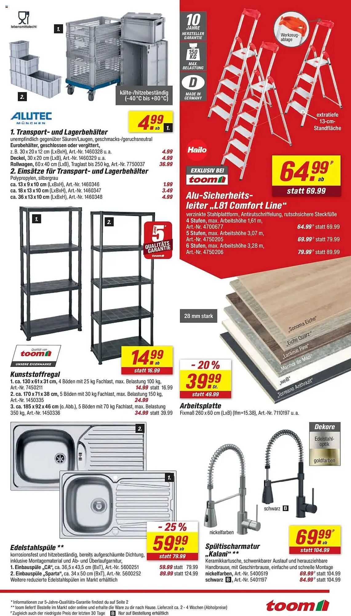 toom Baumarkt Prospekt von 5. Juli bis 11. Juli 2025 - Prospekt seite 9