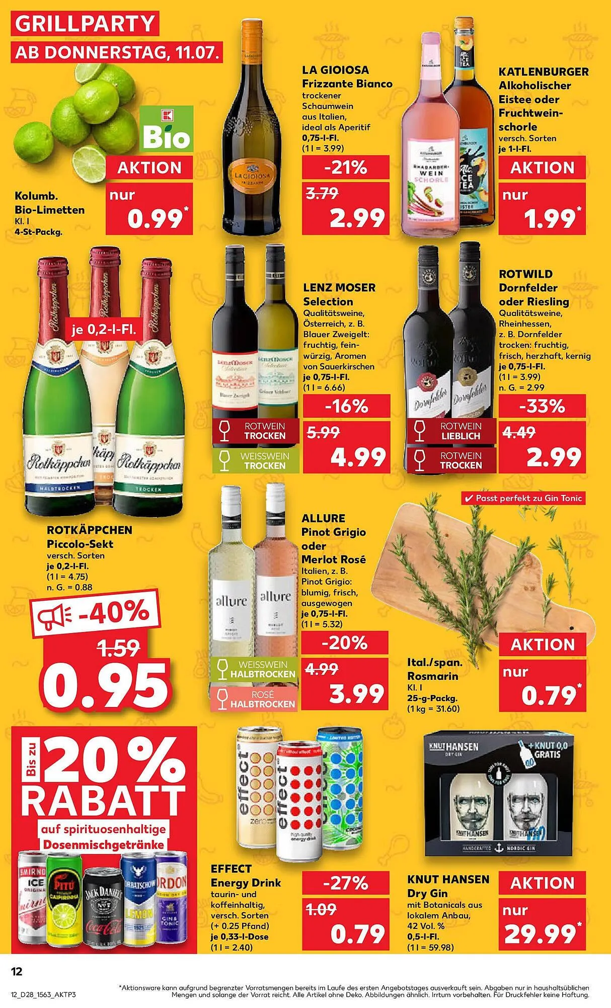 Kaufland Prospekt von 10. Juli bis 17. Juli 2024 - Prospekt seite 12