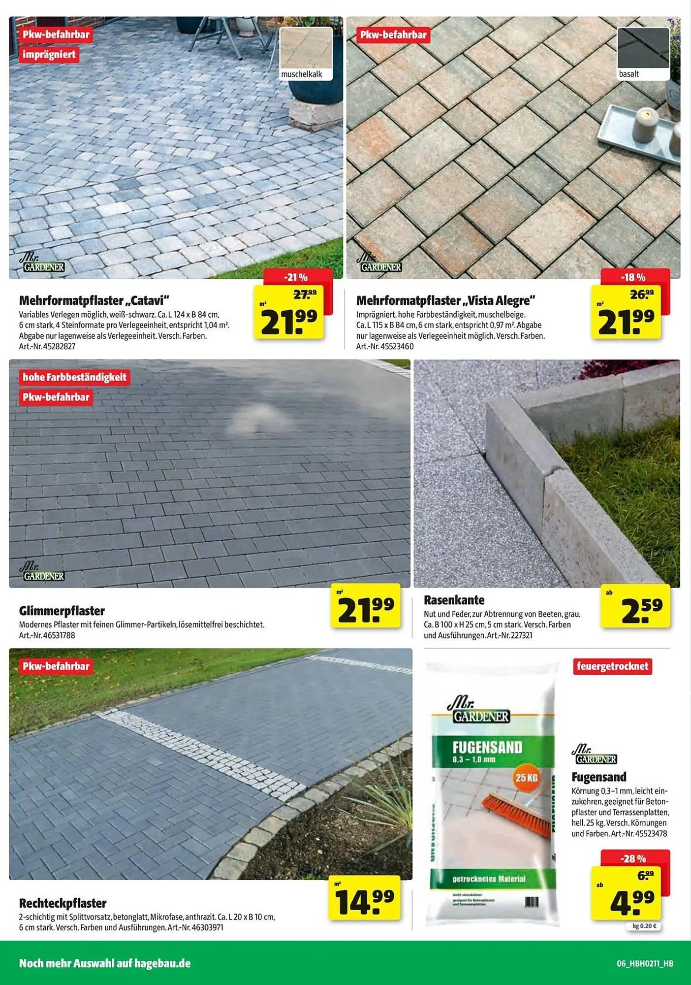 Hagebau Prospekt von 12. März bis 11. April 2026 - Prospekt seite 6