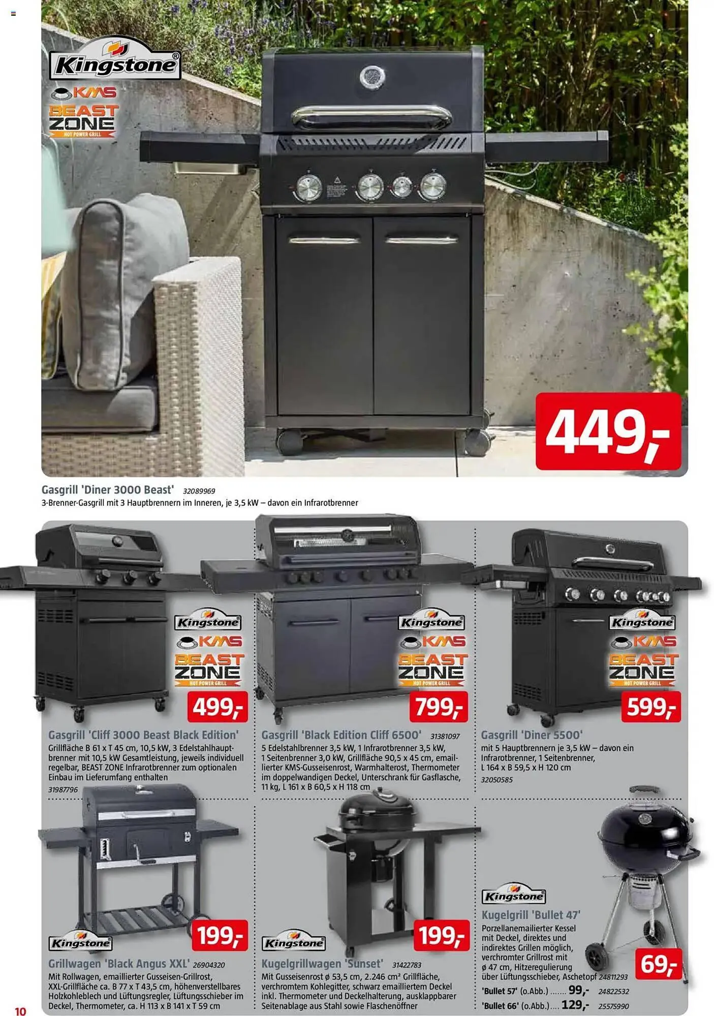 Bauhaus Prospekt von 29. März bis 3. Mai 2025 - Prospekt seite 10