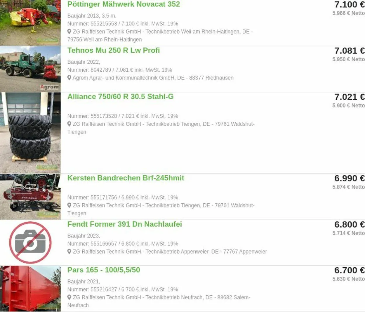 ZG Raiffeisen Aktueller Prospekt von 31. März bis 9. April 2025 - Prospekt seite 26