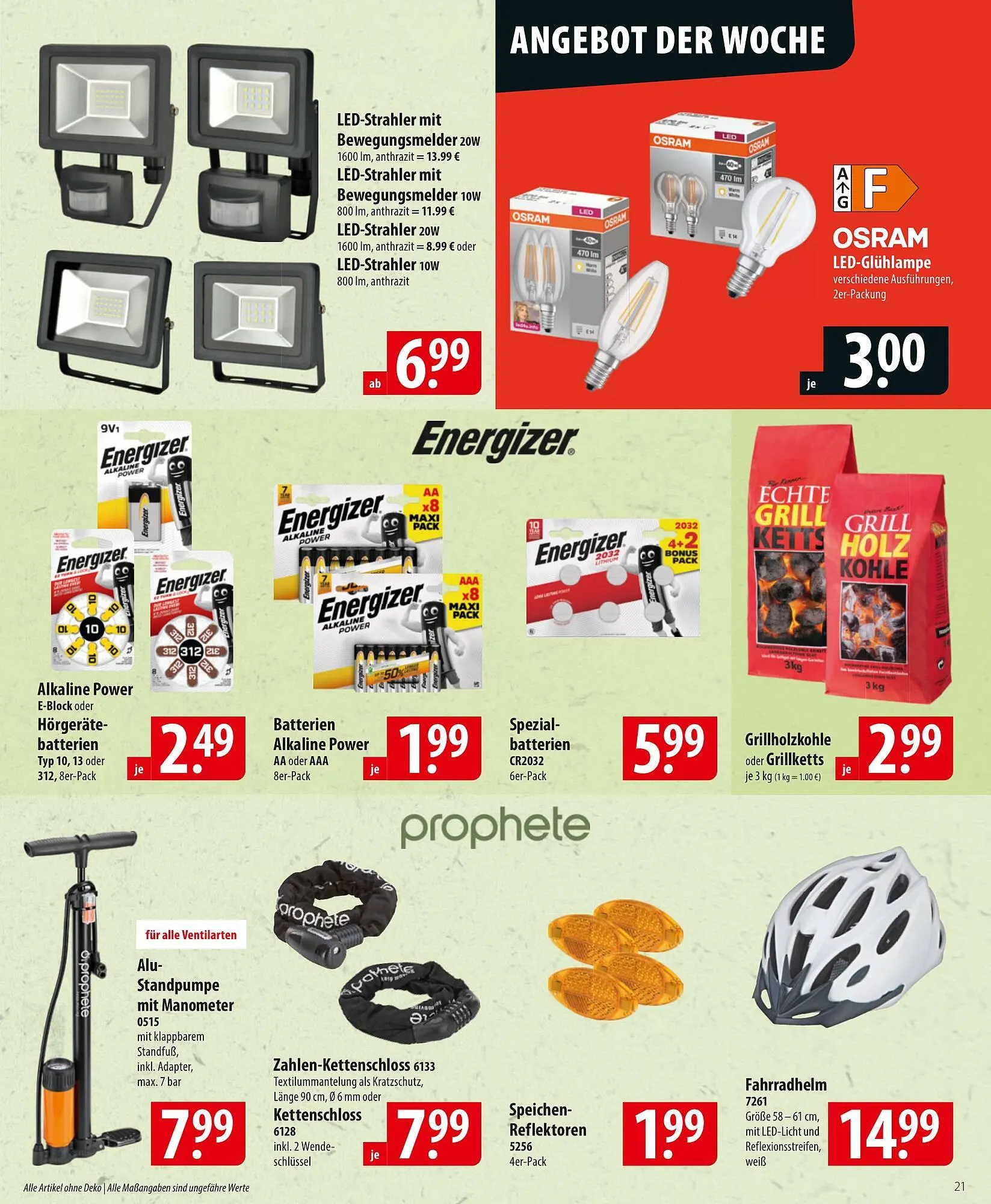 Famila Nord Ost Prospekt von 17. März bis 29. März 2025 - Prospekt seite 21