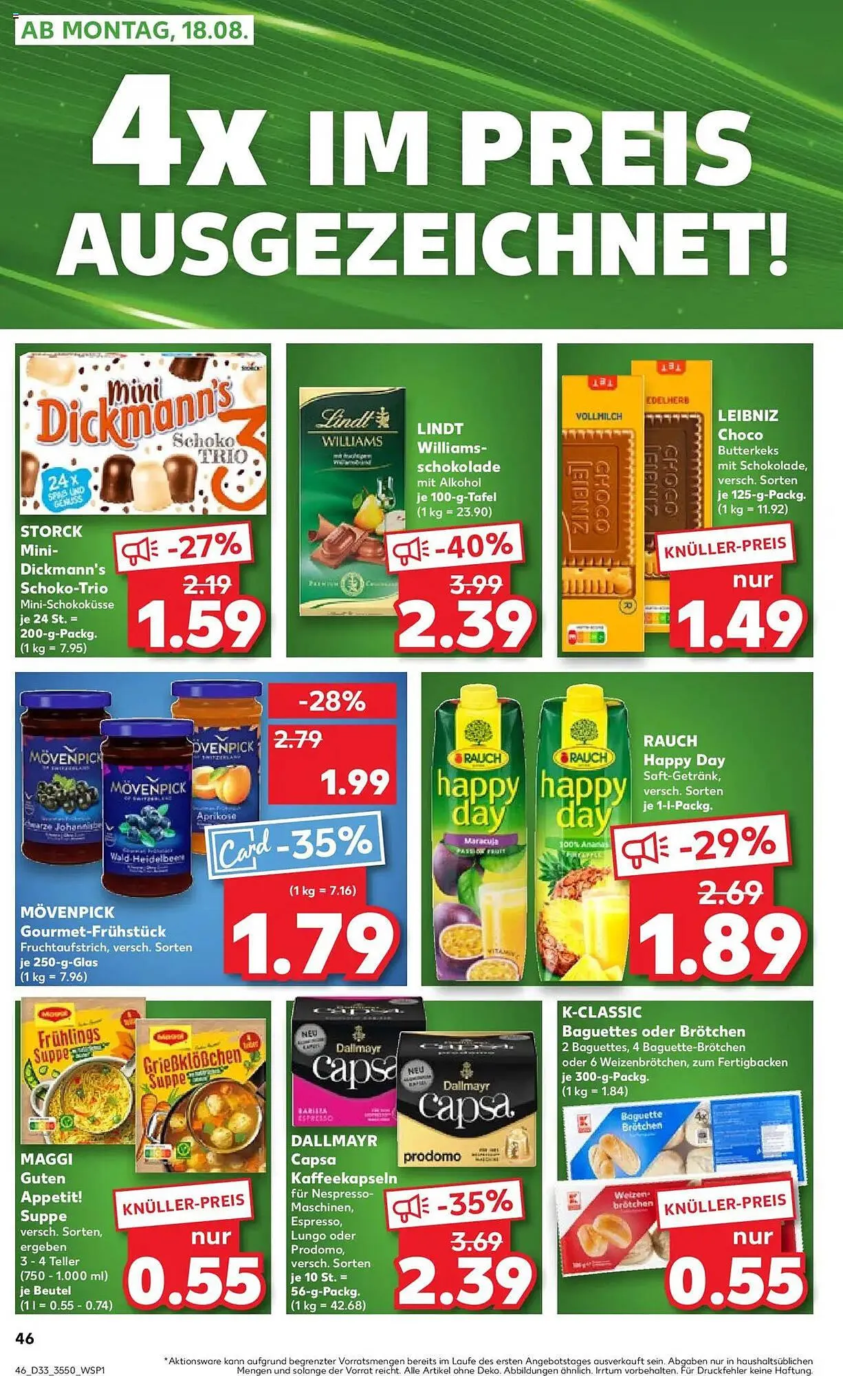 Kaufland Prospekt von 14. August bis 20. August 2025 - Prospekt seite 46