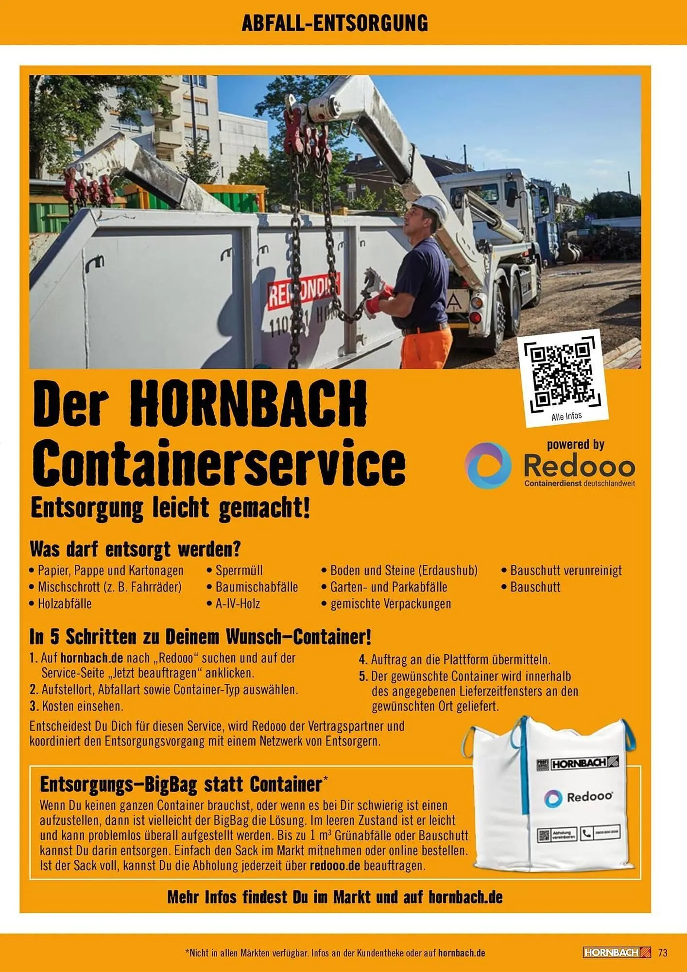 Hornbach Prospekt von 9. April bis 15. April 2025 - Prospekt seite 73