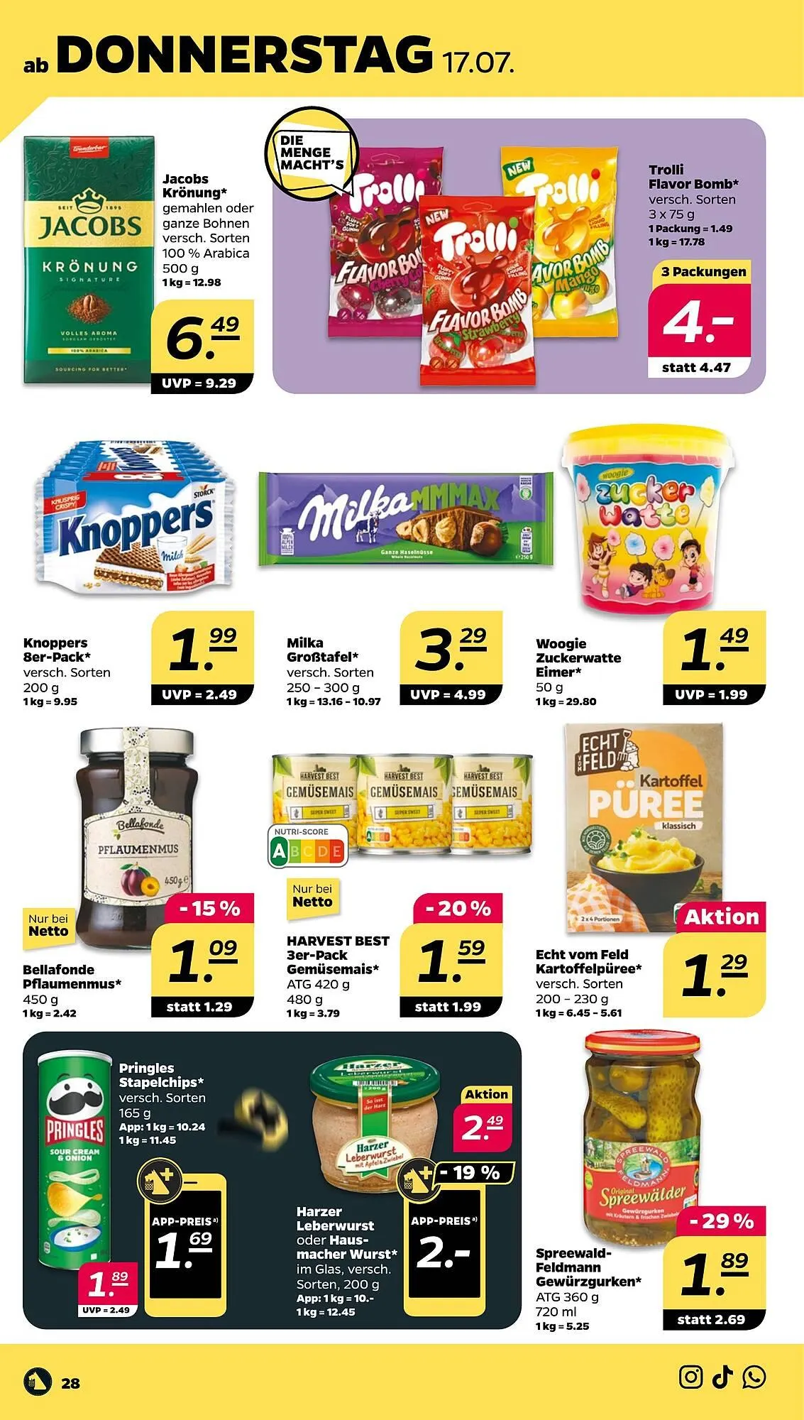 NETTO Prospekt von 14. Juli bis 19. Juli 2025 - Prospekt seite 30