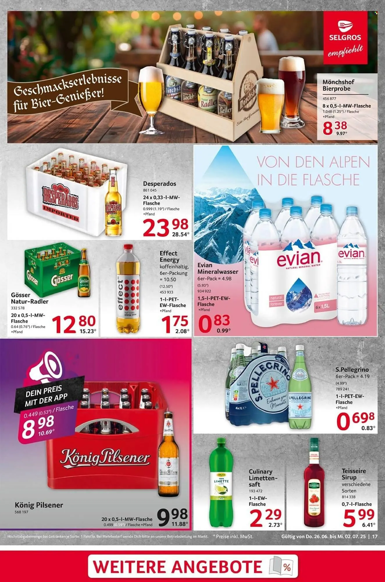 Selgros Prospekt von 26. Juni bis 2. Juli 2025 - Prospekt seite 17