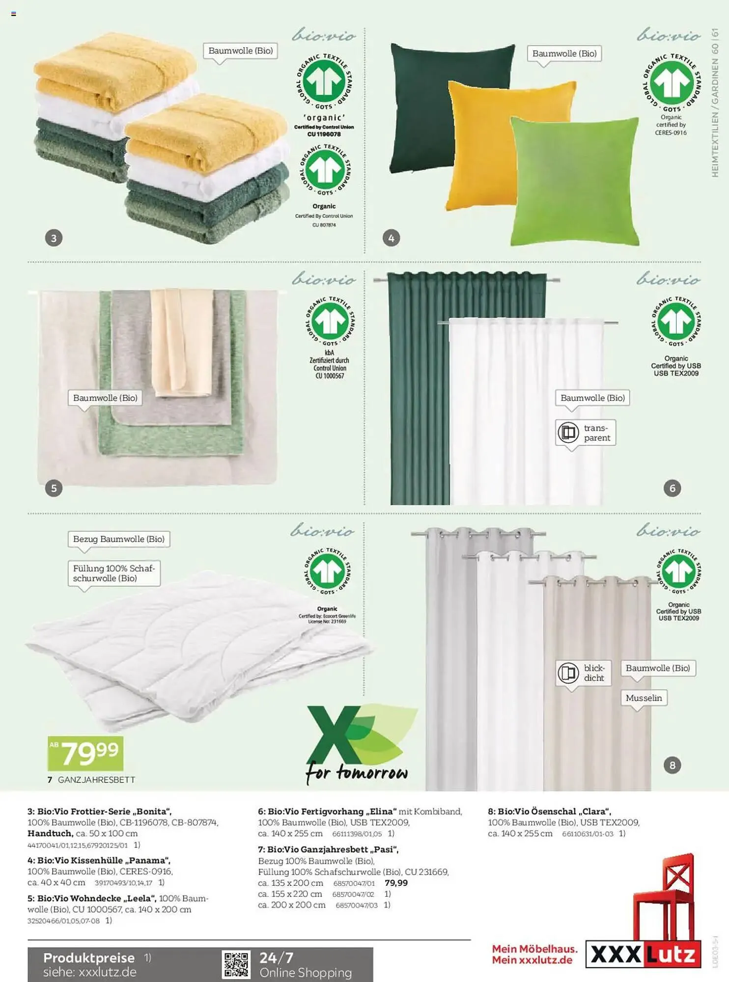 XXXLutz Prospekt von 1. März bis 30. Juni 2025 - Prospekt seite 61