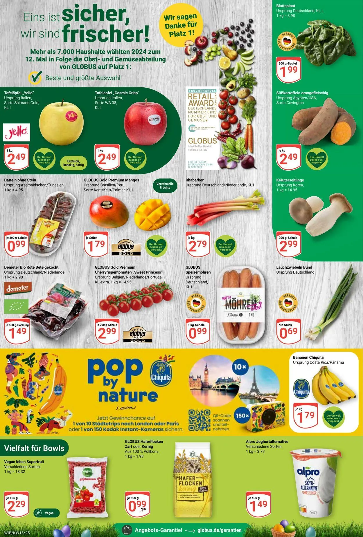 Globus - Wiesbaden Aktueller Prospekt von 7. April bis 12. April 2025 - Prospekt seite 10