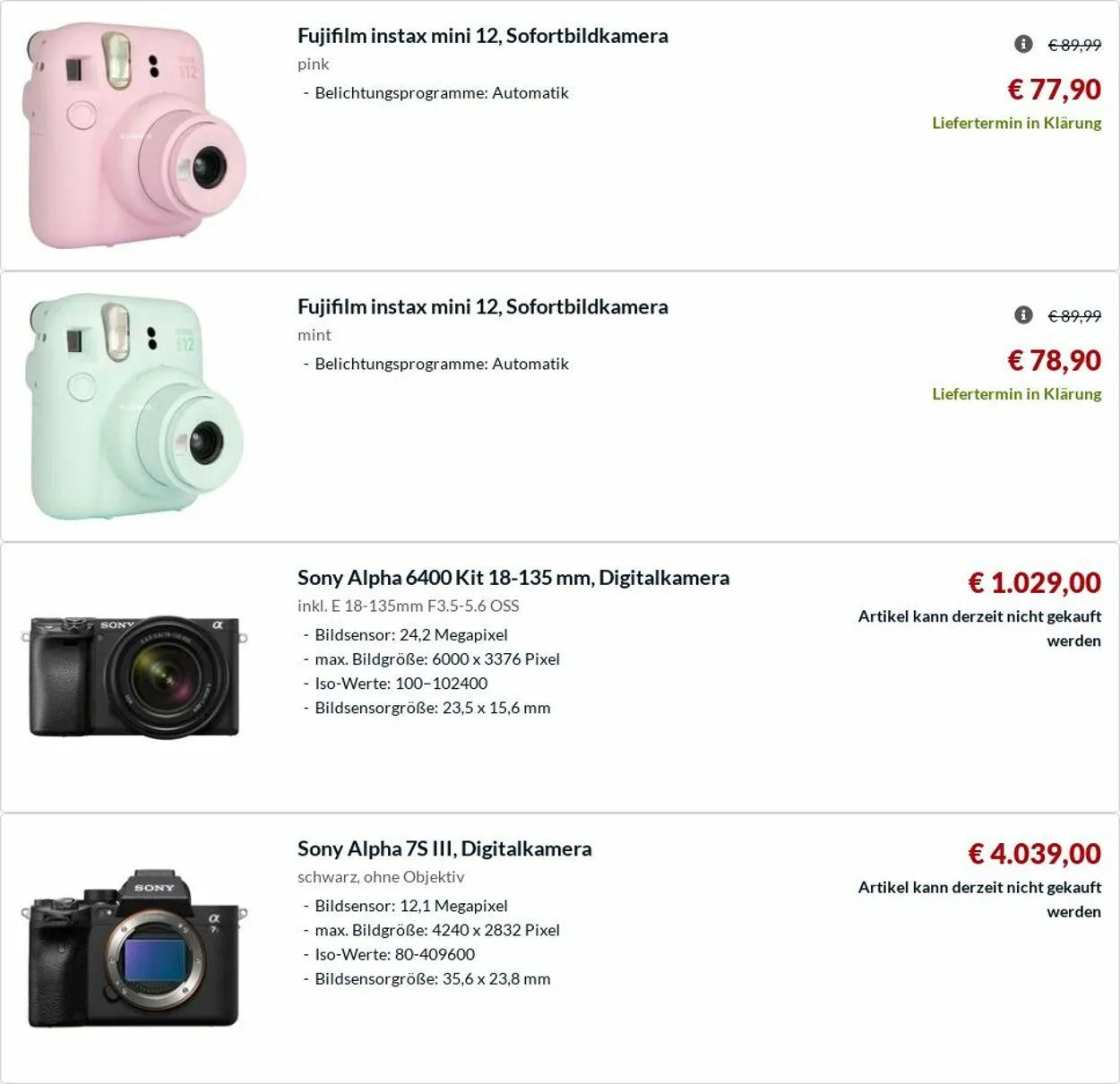 Alternate von 24. März bis 2. April 2025 - Prospekt seite 15