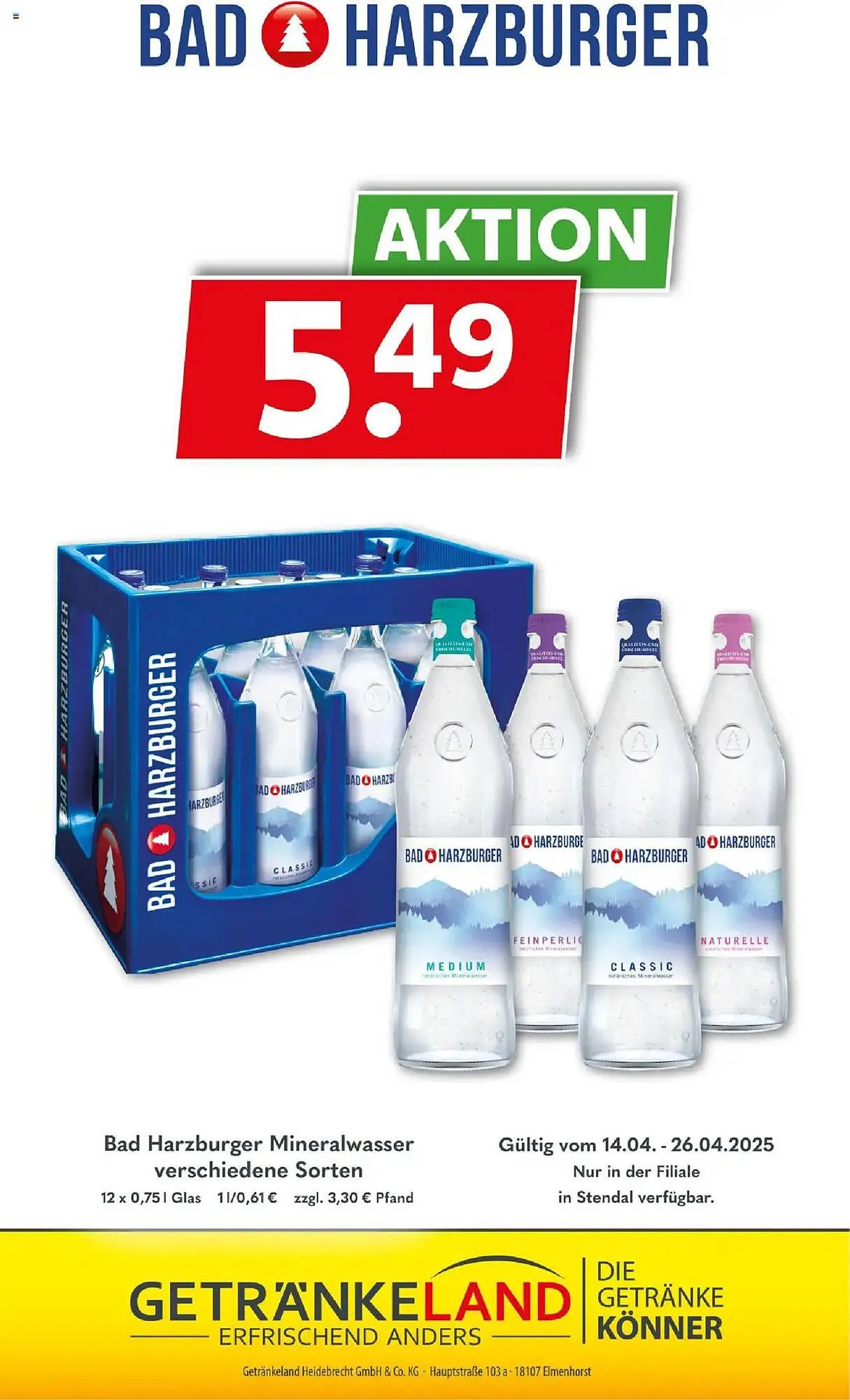 Getränkeland Prospekt von 14. April bis 26. April 2025 - Prospekt seite 16