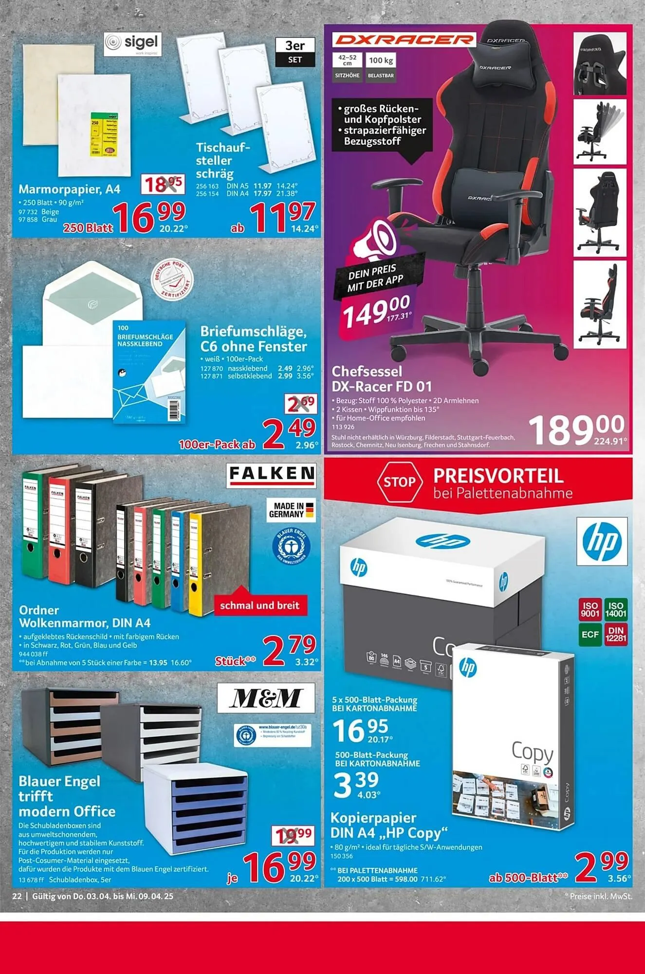 Selgros Prospekt von 3. April bis 10. April 2025 - Prospekt seite 22