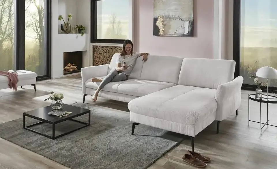 meinSofa Ecksofa Cord DANTE