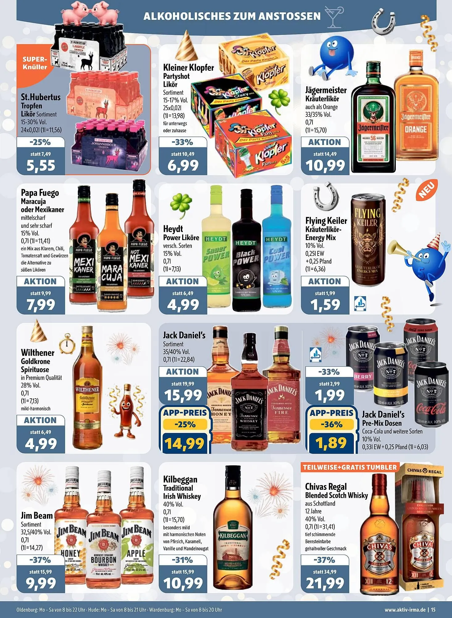 Aktiv Irma Prospekt von 29. Dezember bis 31. Dezember 2025 - Prospekt seite 15