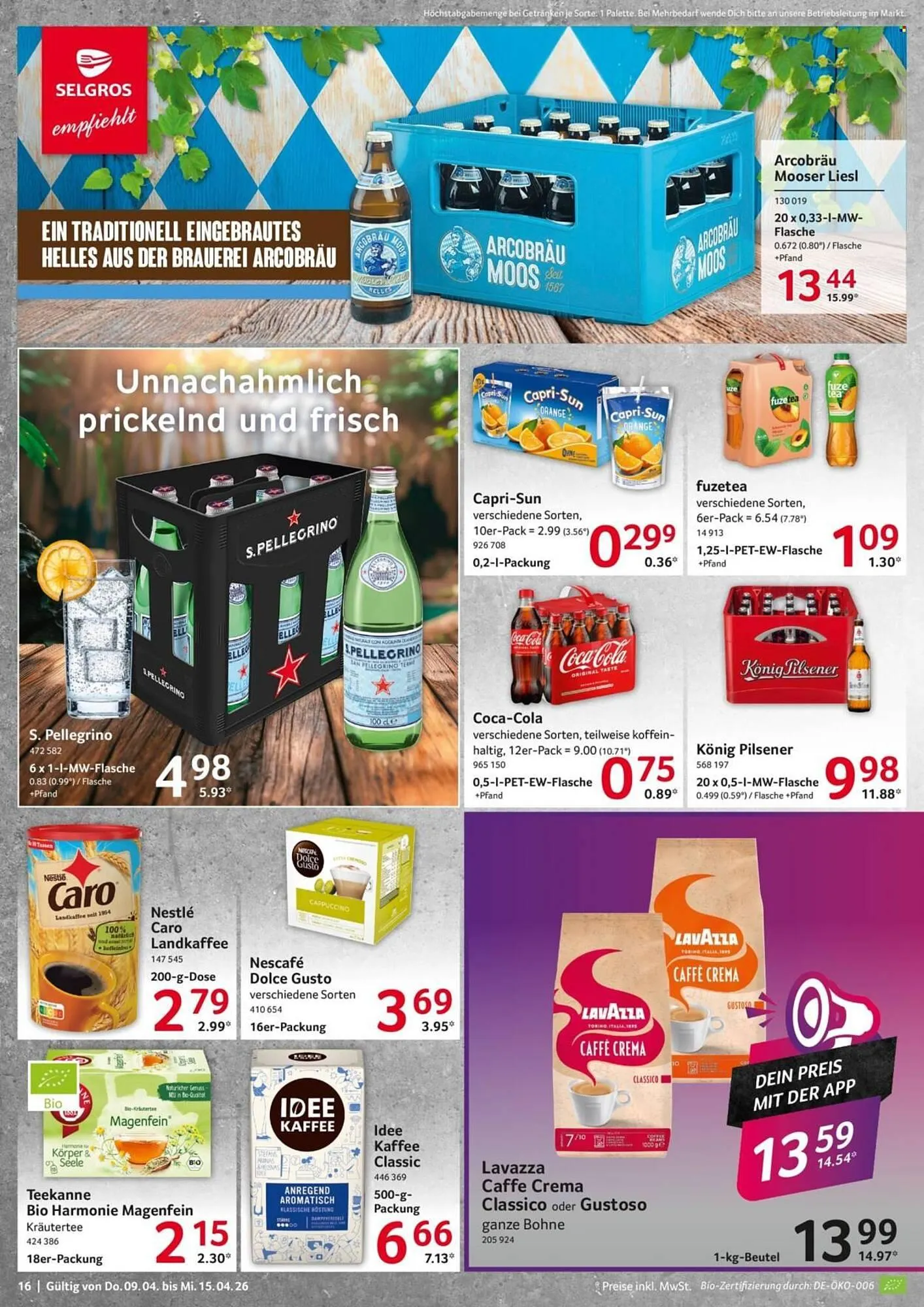 Selgros Prospekt von 9. April bis 15. April 2026 - Prospekt seite 16