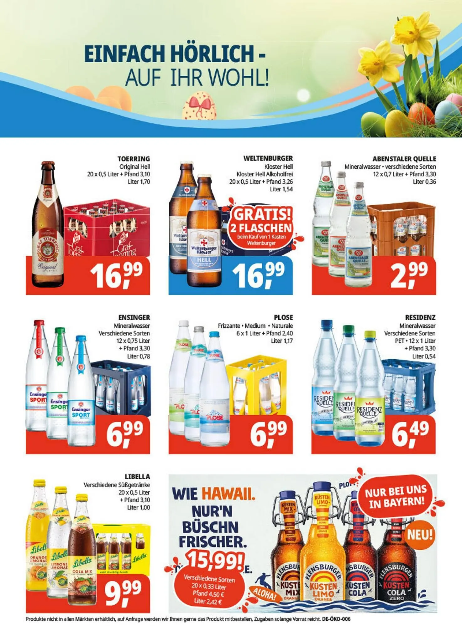 Hörl Getränke Prospekt von 26. März bis 8. April 2026 - Prospekt seite 3