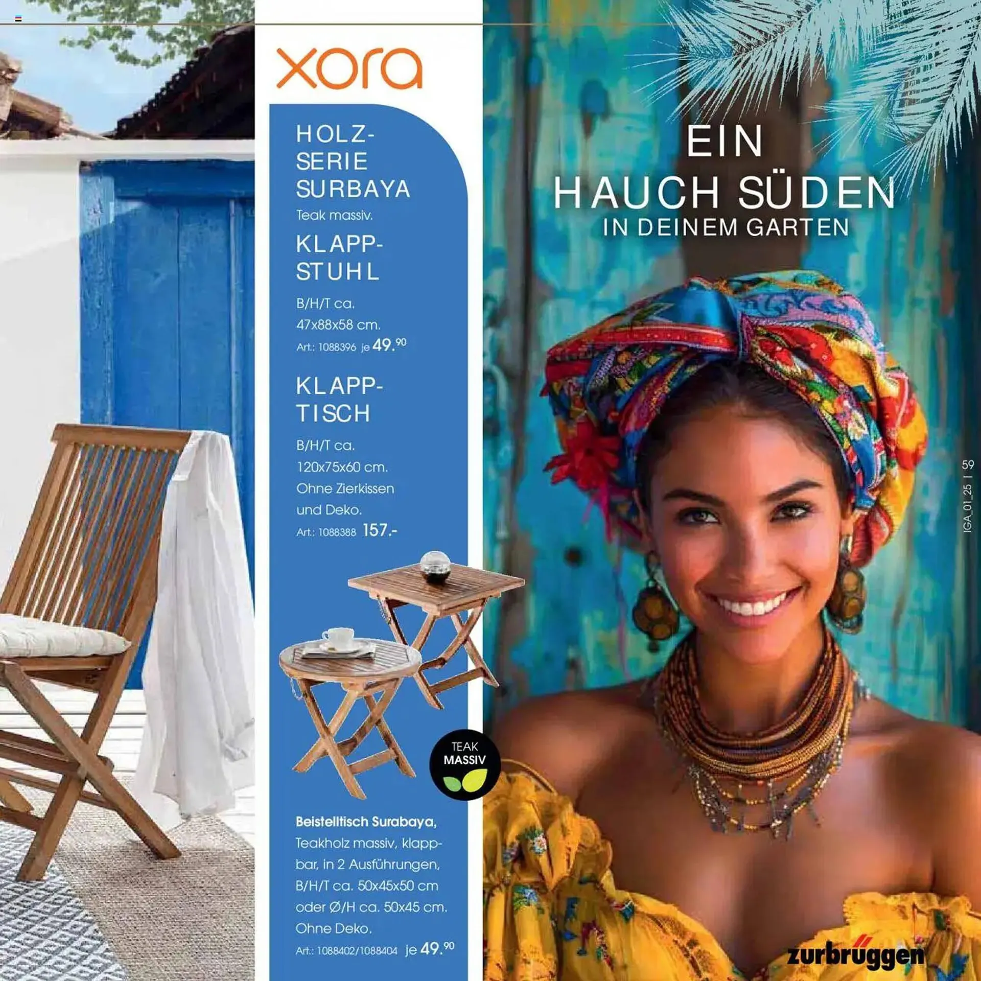 Zurbrüggen Prospekt von 18. Februar bis 31. August 2025 - Prospekt seite 59