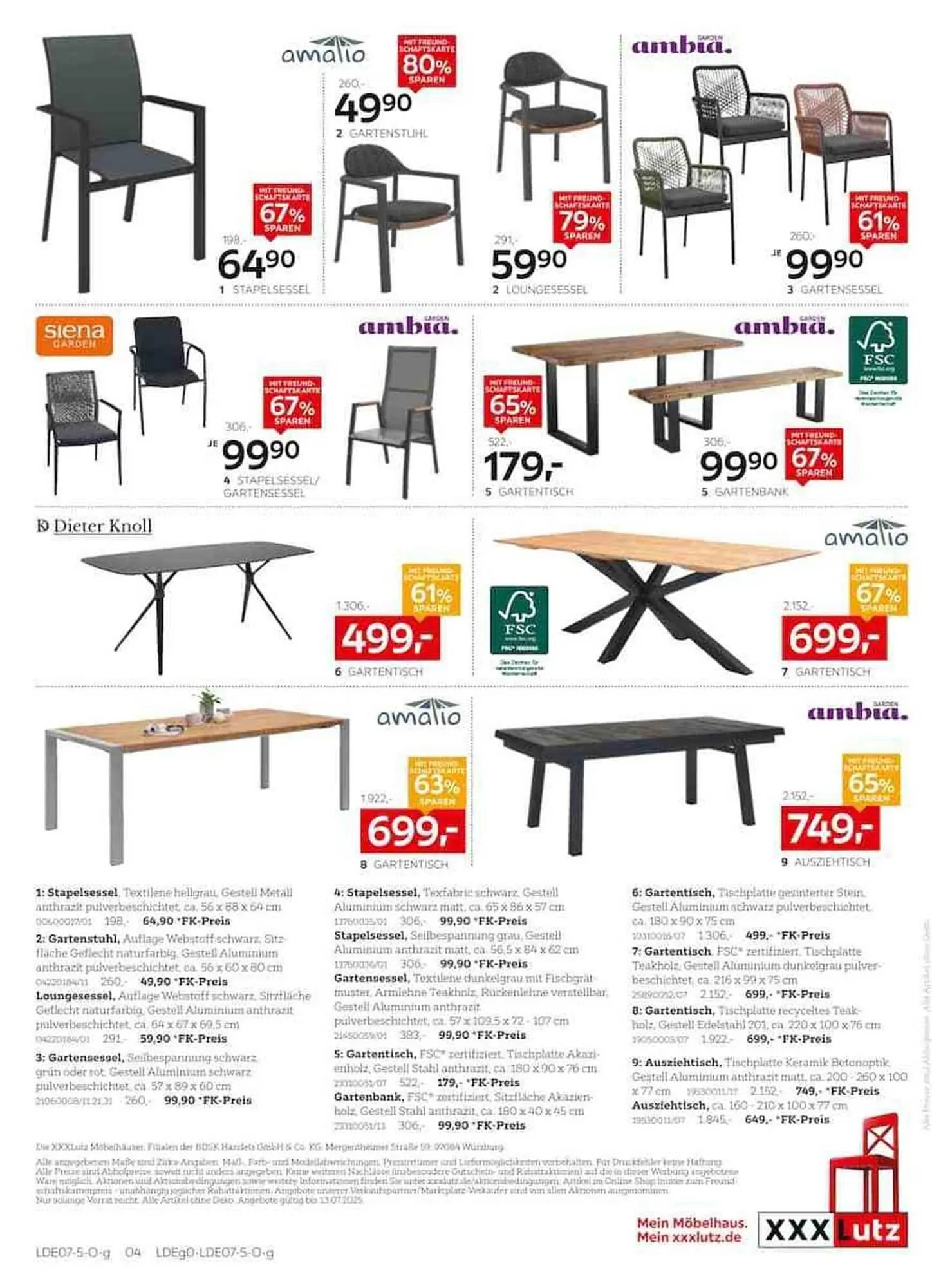 XXXLutz Prospekt von 30. Juni bis 13. Juli 2025 - Prospekt seite 4