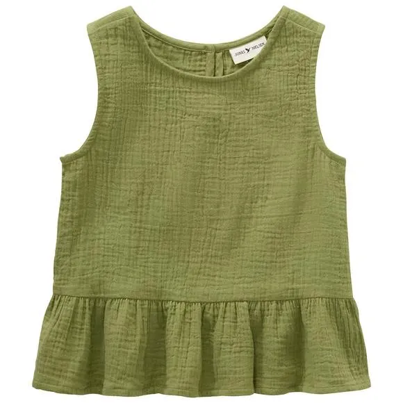 Mädchen Musselin-Top aus Bio-Baumwolle