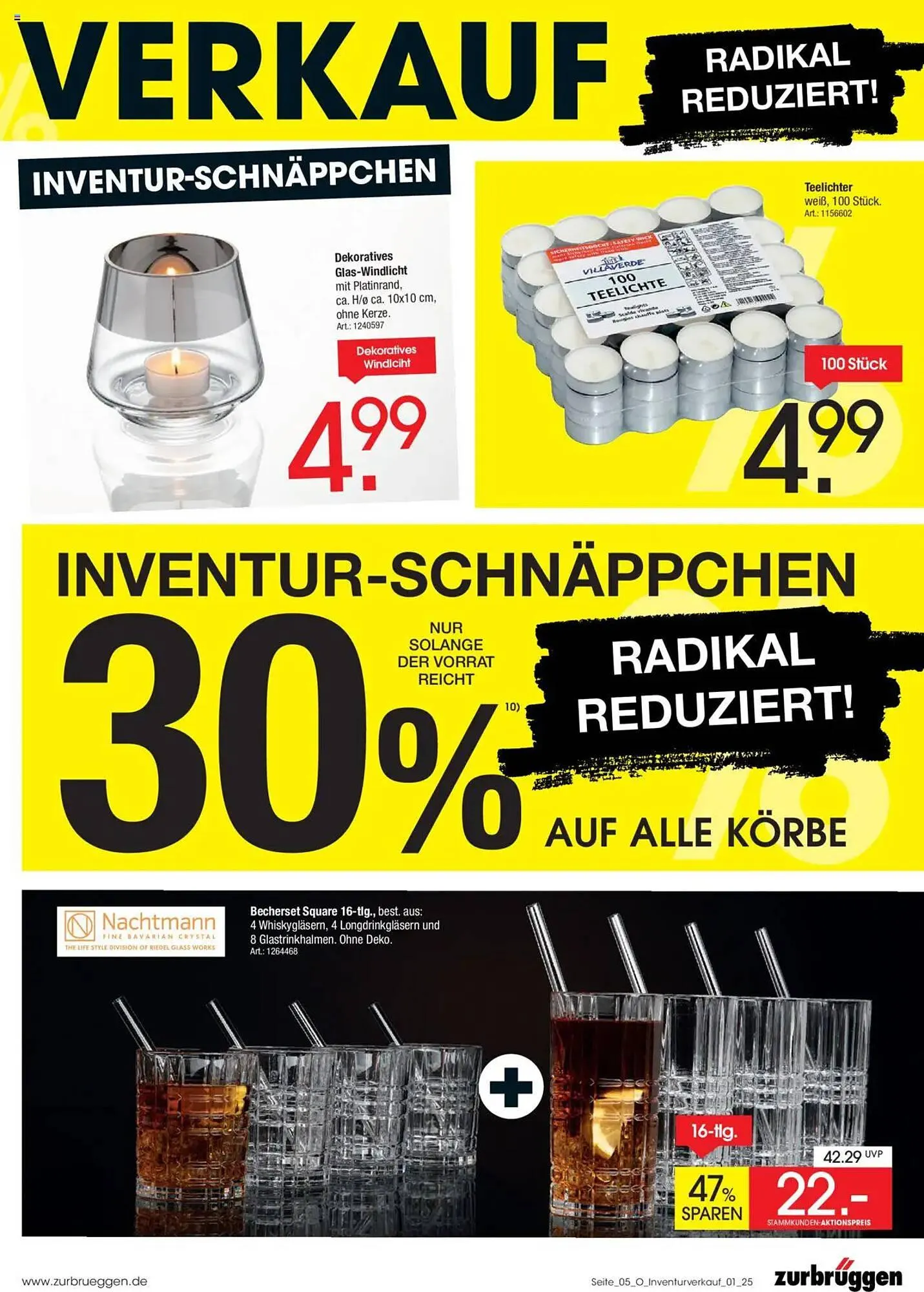 Zurbrüggen Prospekt von 3. Juli bis 31. Juli 2025 - Prospekt seite 5