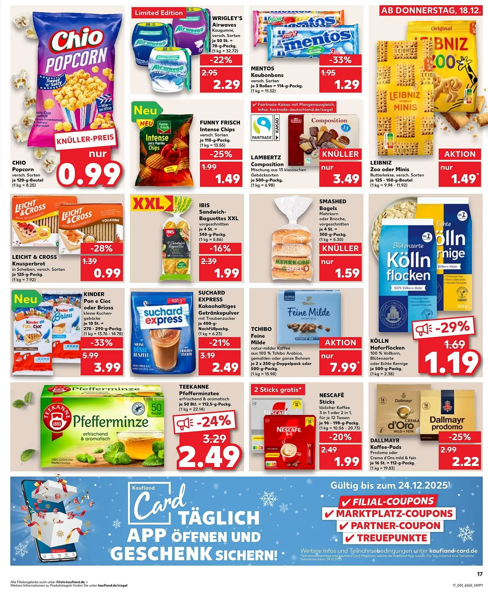 Kaufland Prospekt von 18. Dezember bis 24. Dezember 2025 - Prospekt seite 17