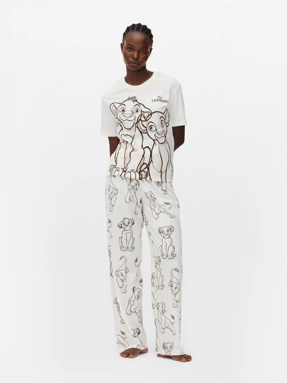 „Disney Der König der Löwen“ T-Shirt mit Konturenprint