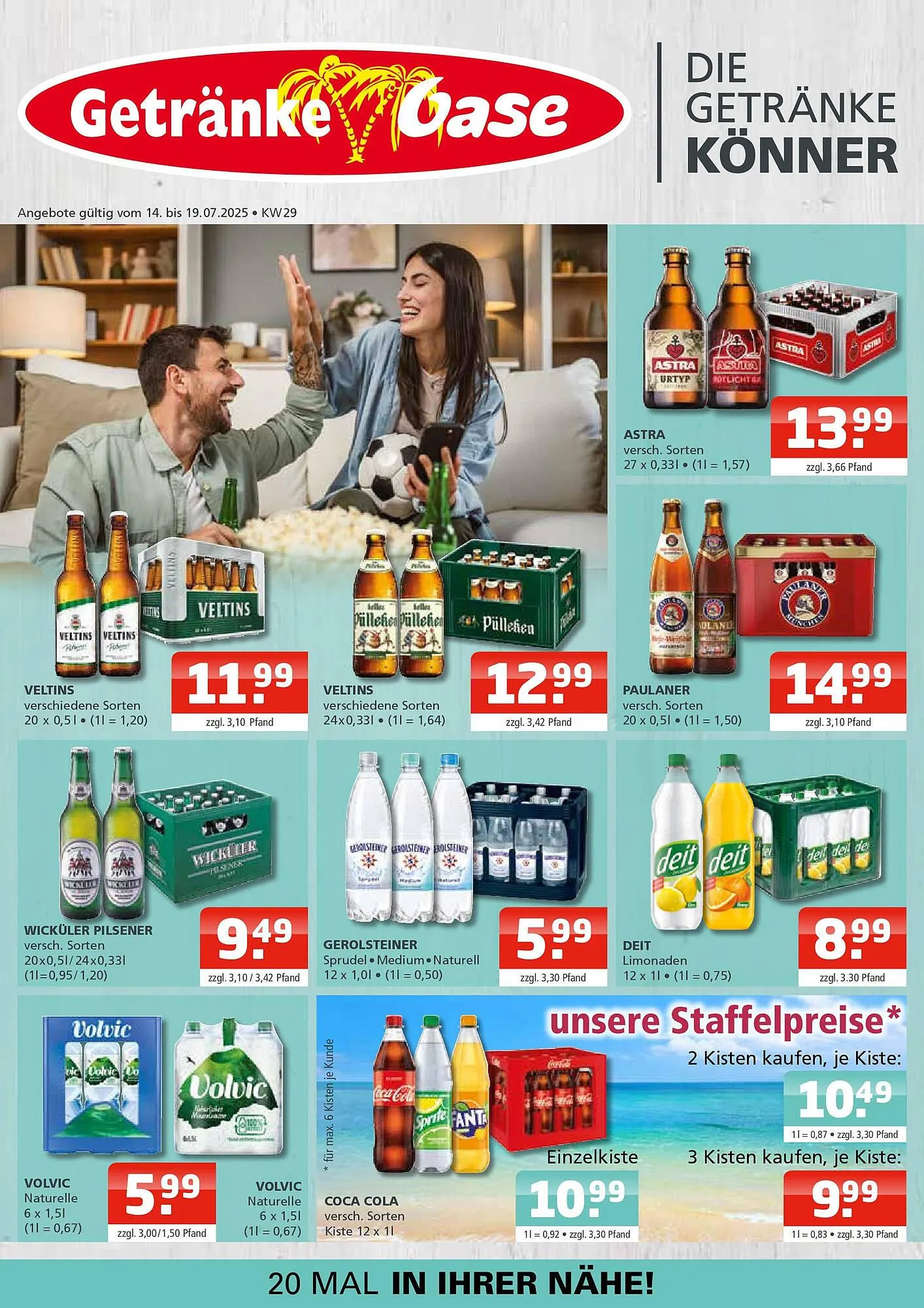 Getränke Oase Prospekt - 1