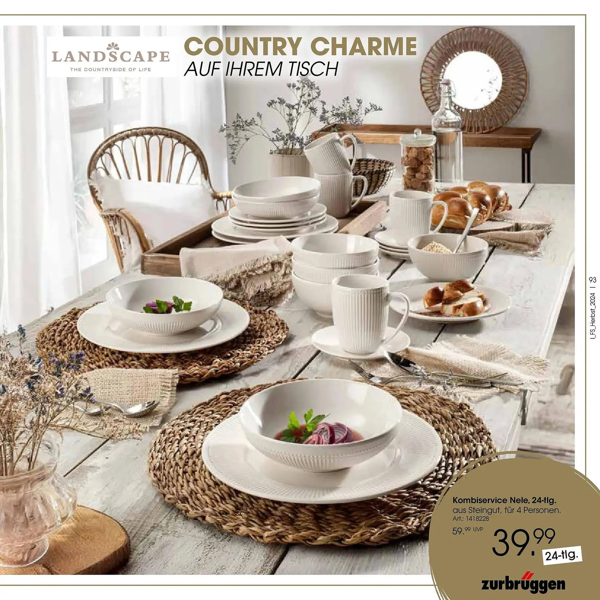 Zurbrüggen Prospekt von 19. Oktober bis 31. Januar 2026 - Prospekt seite 93