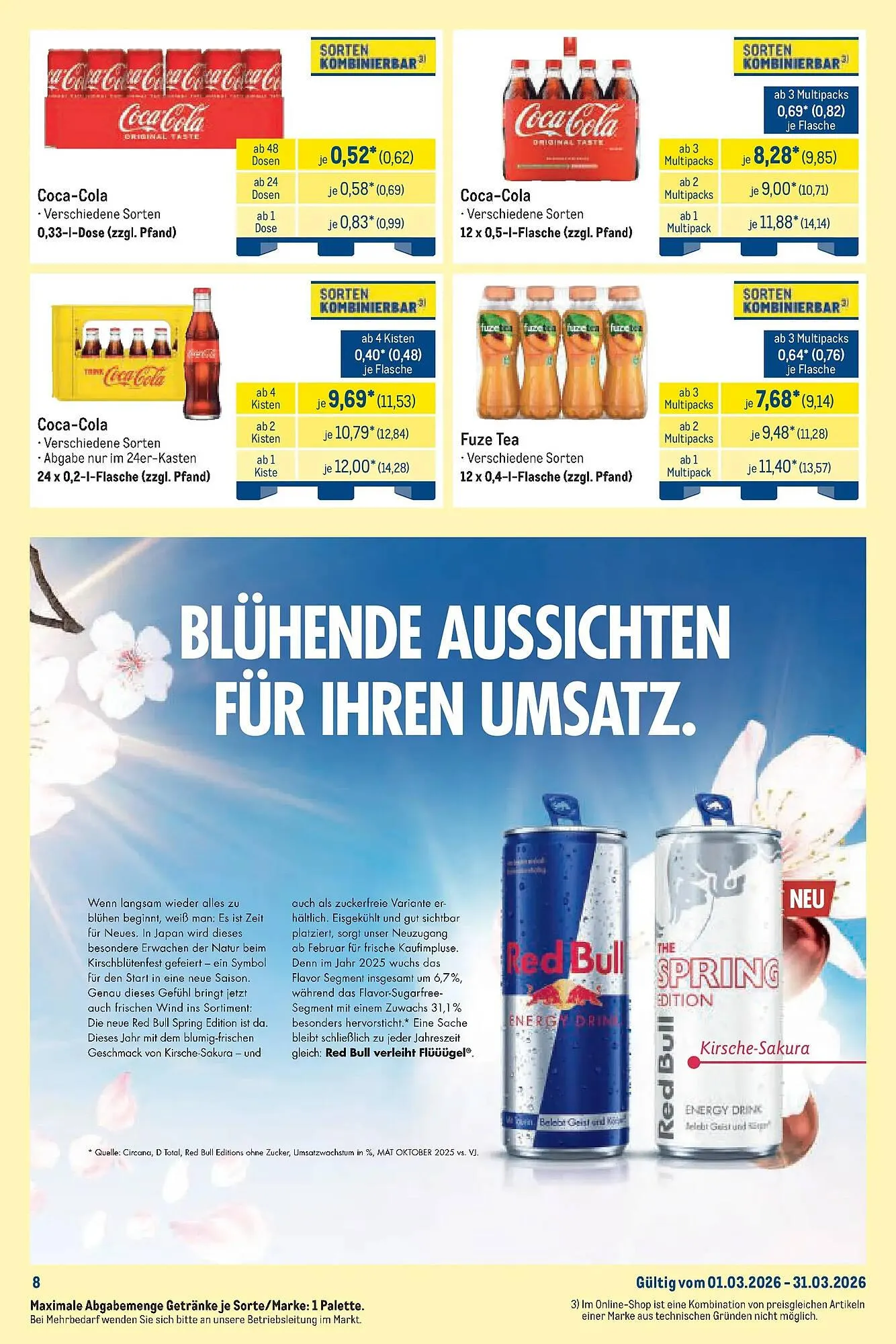 METRO Prospekt von 8. März bis 14. März 2026 - Prospekt seite 8