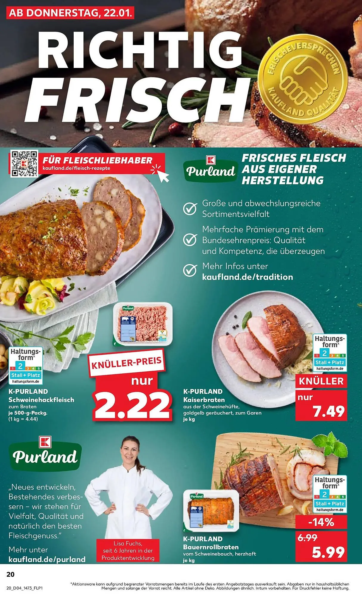 Kaufland Prospekt von 21. Januar bis 28. Januar 2026 - Prospekt seite 20