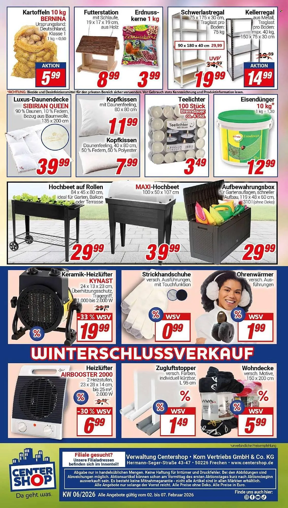 CENTERSHOP Prospekt von 9. Februar bis 14. Februar 2026 - Prospekt seite 16