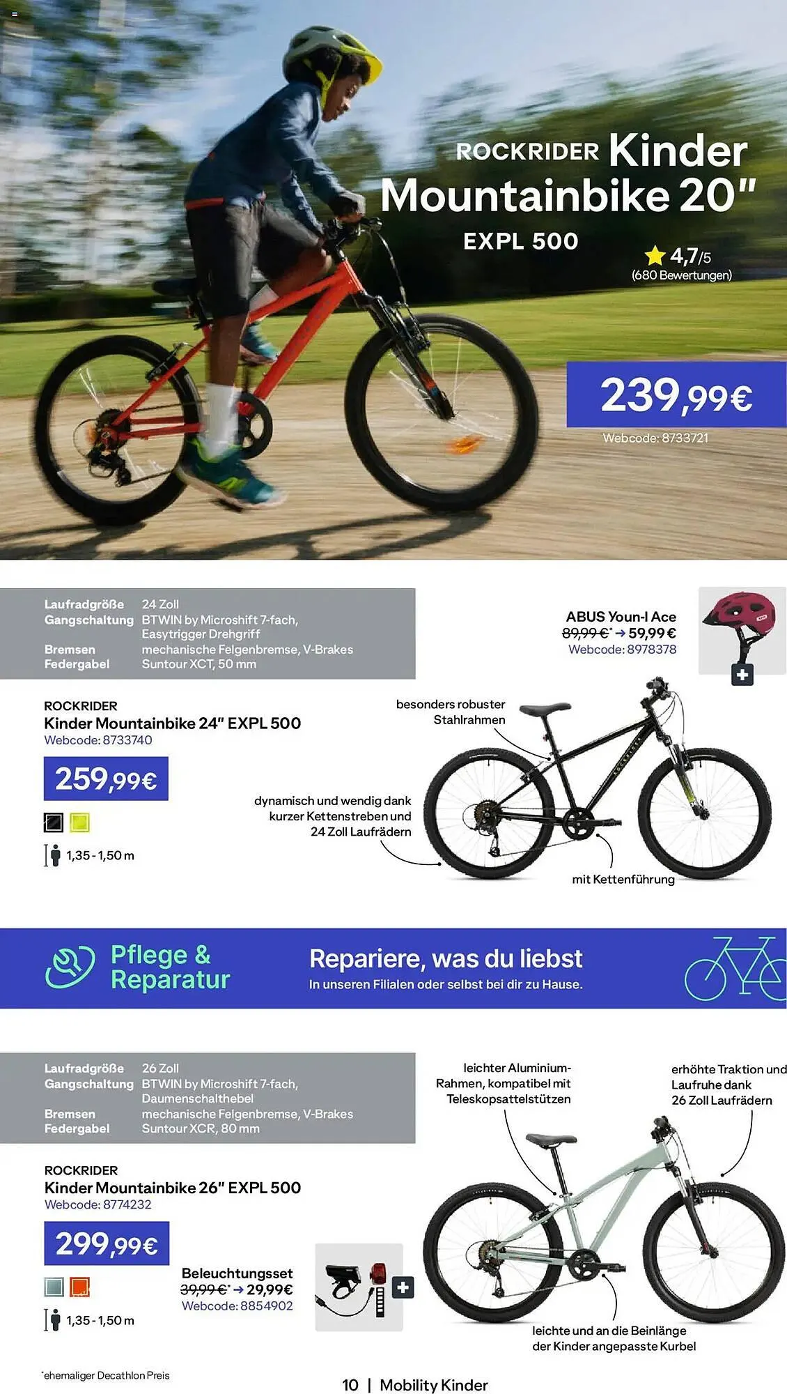 Decathlon Prospekt von 27. März bis 27. April 2025 - Prospekt seite 10