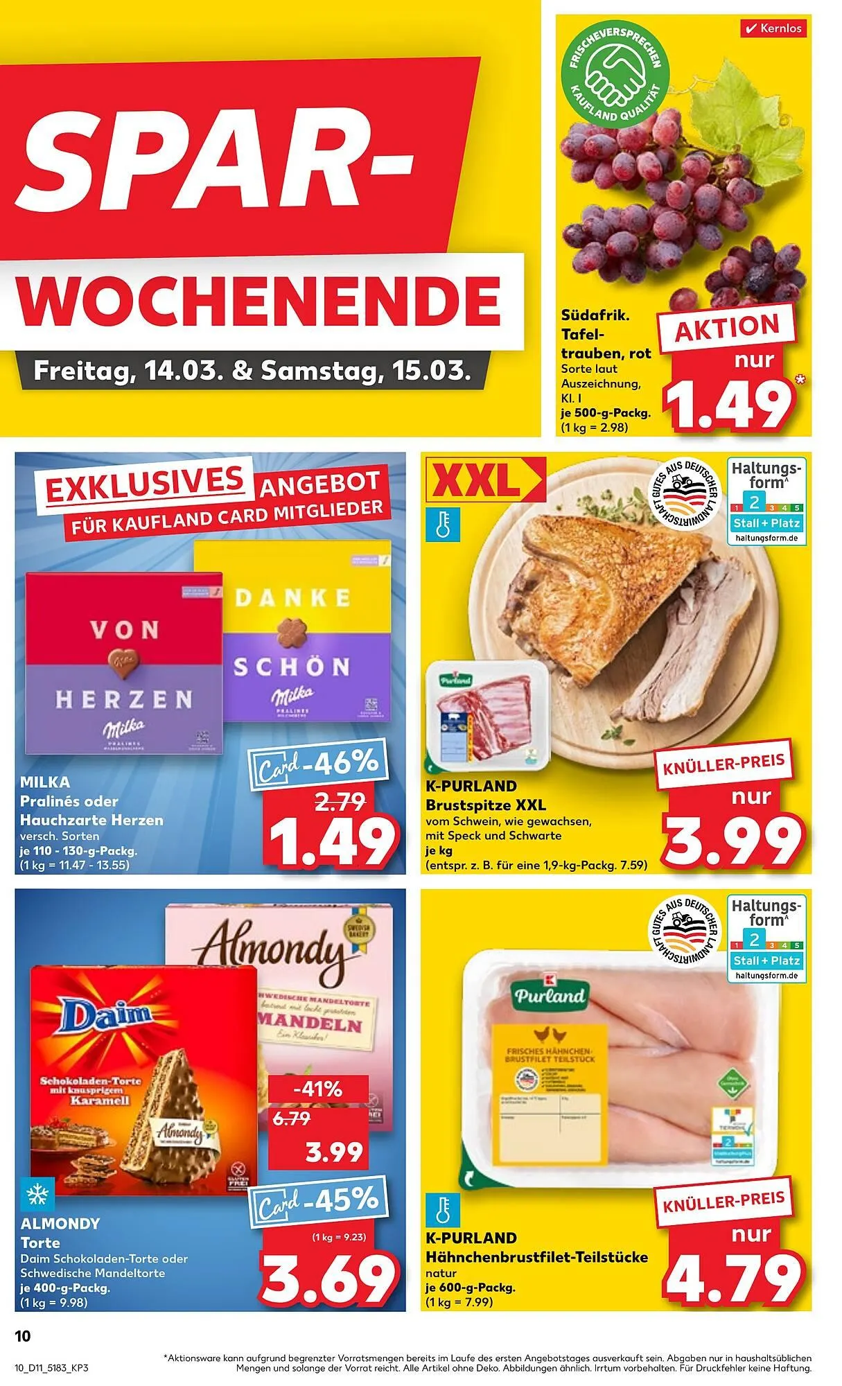 Kaufland Prospekt von 13. März bis 19. März 2025 - Prospekt seite 10
