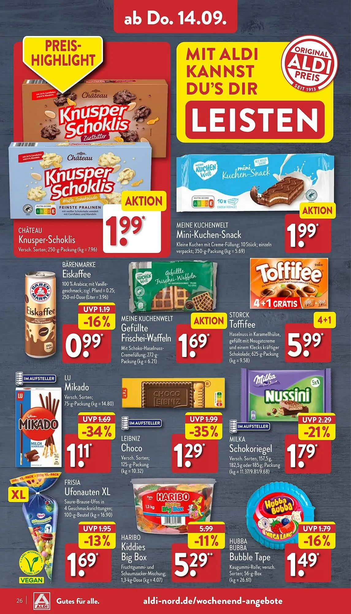 Aldi Duitsland Folder van 14 september tot 20 september 2023 - Folder pagina 26