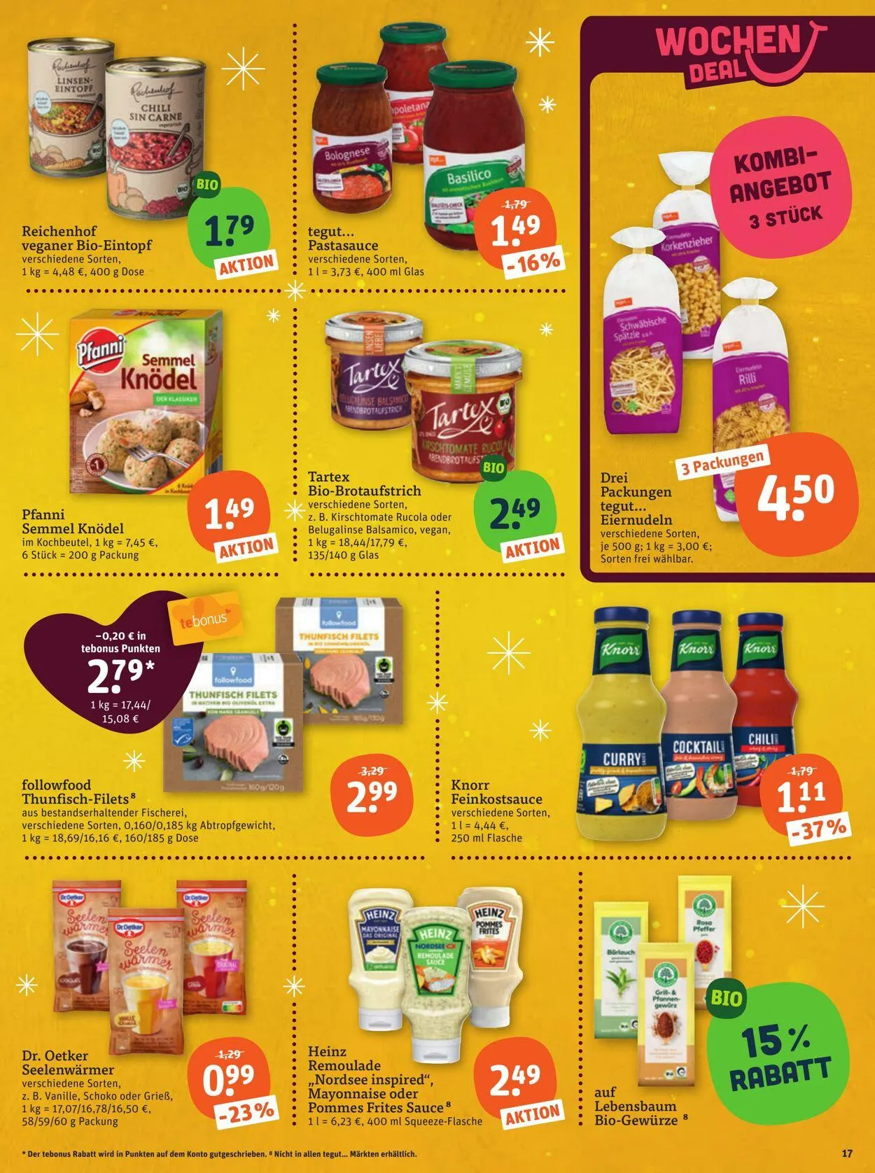 Tegut von 8. Dezember bis 14. Dezember 2025 - Prospekt seite 19