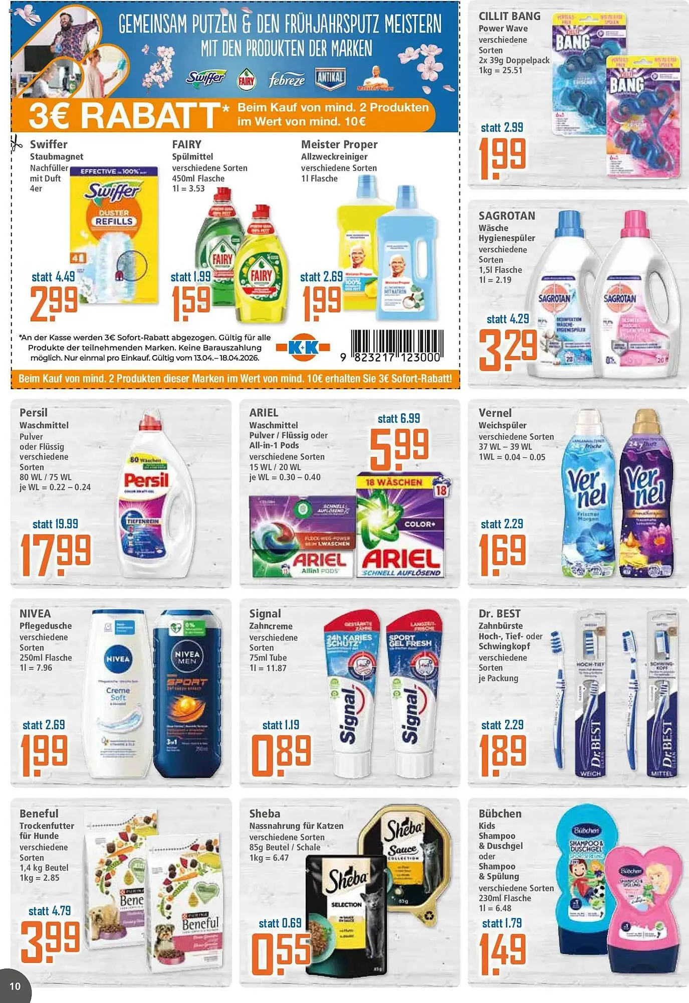 Klaas und Kock Prospekt von 13. April bis 18. April 2026 - Prospekt seite 10