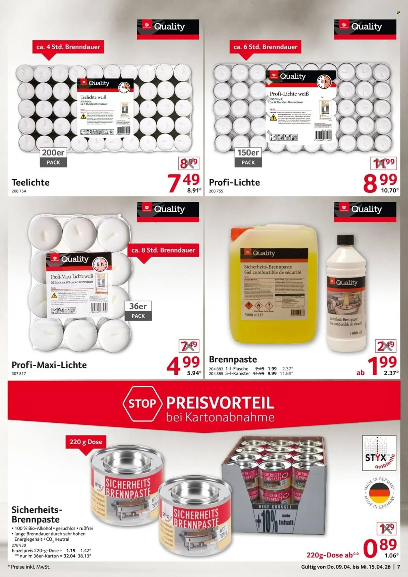 Selgros Prospekt von 9. April bis 15. April 2026 - Prospekt seite 7