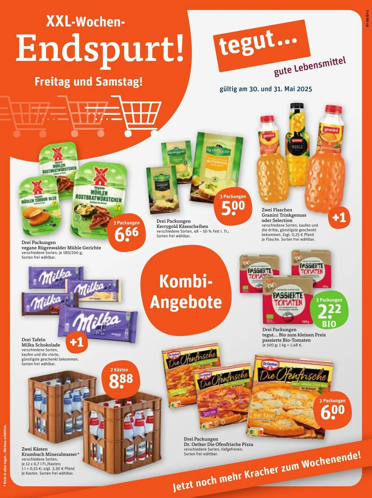 Tegut Aktueller Prospekt von 19. Mai bis 25. Mai 2025 - Prospekt seite 1