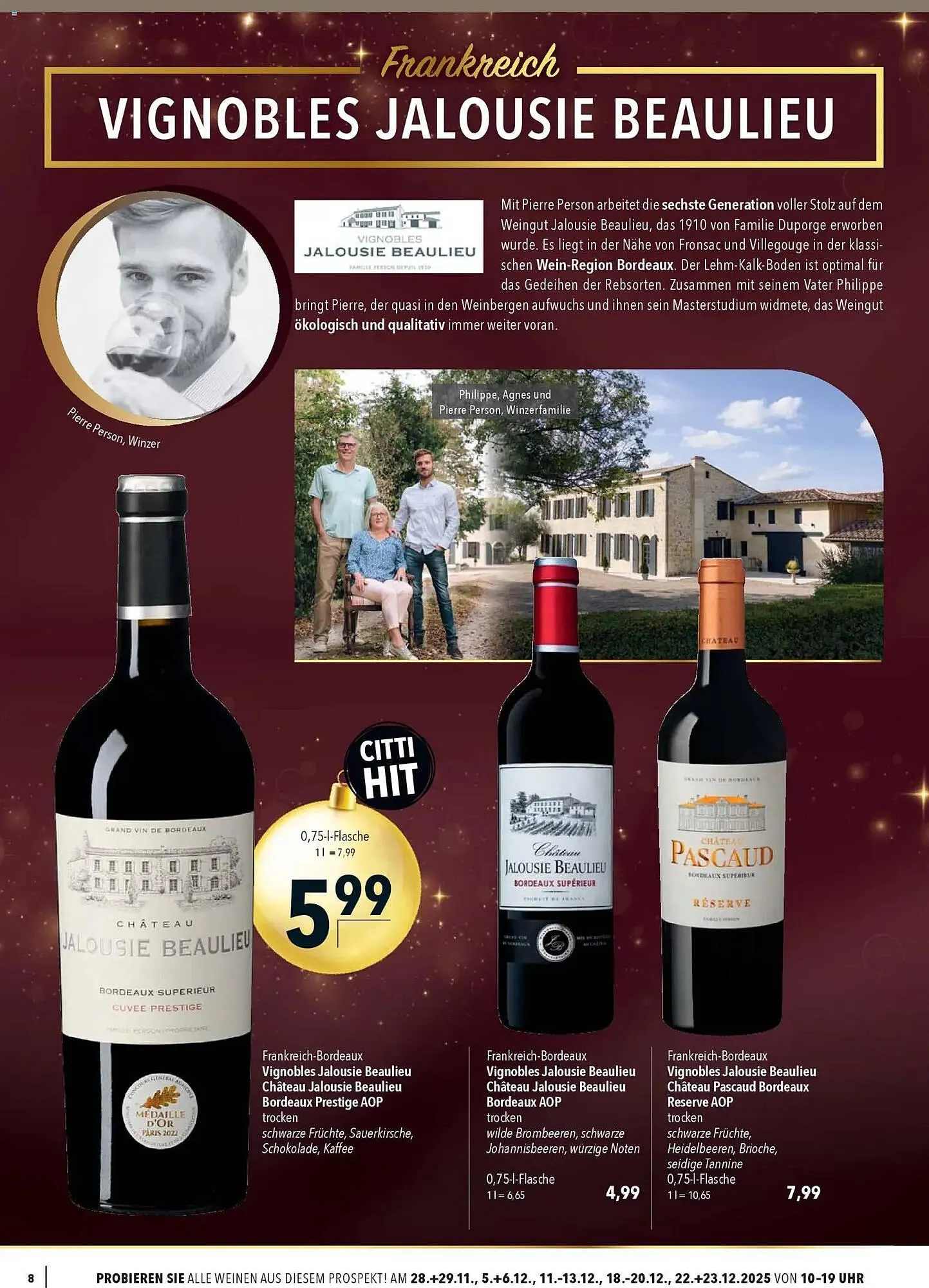 CITTI Markt Prospekt von 26. November bis 31. Dezember 2025 - Prospekt seite 8