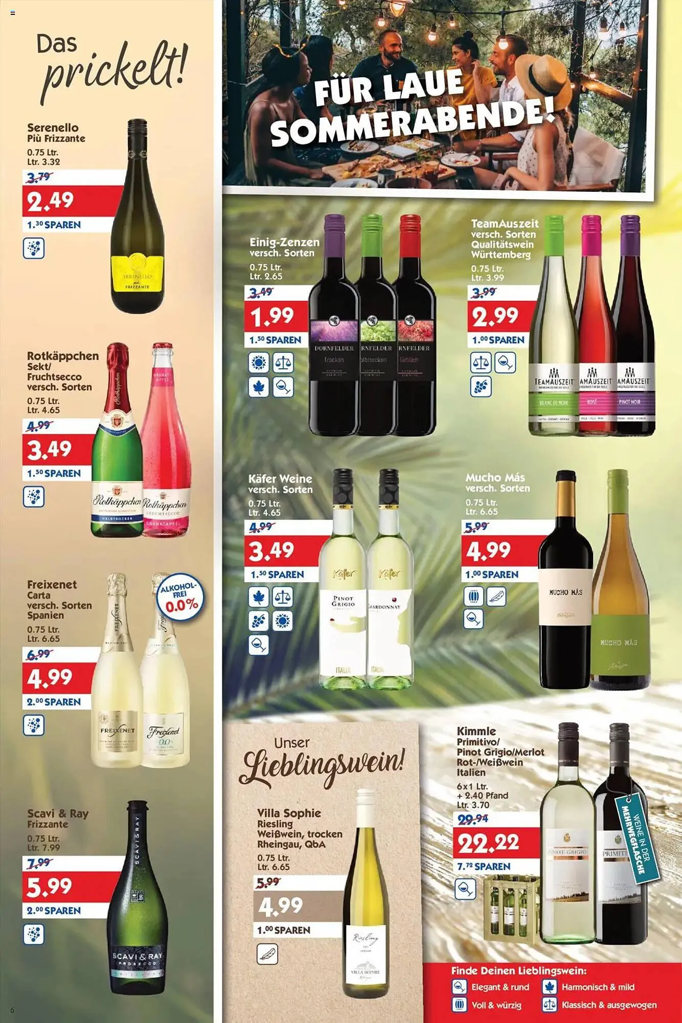 Hol'ab Getränkemarkt Prospekt von 23. Juni bis 28. Juni 2025 - Prospekt seite 6