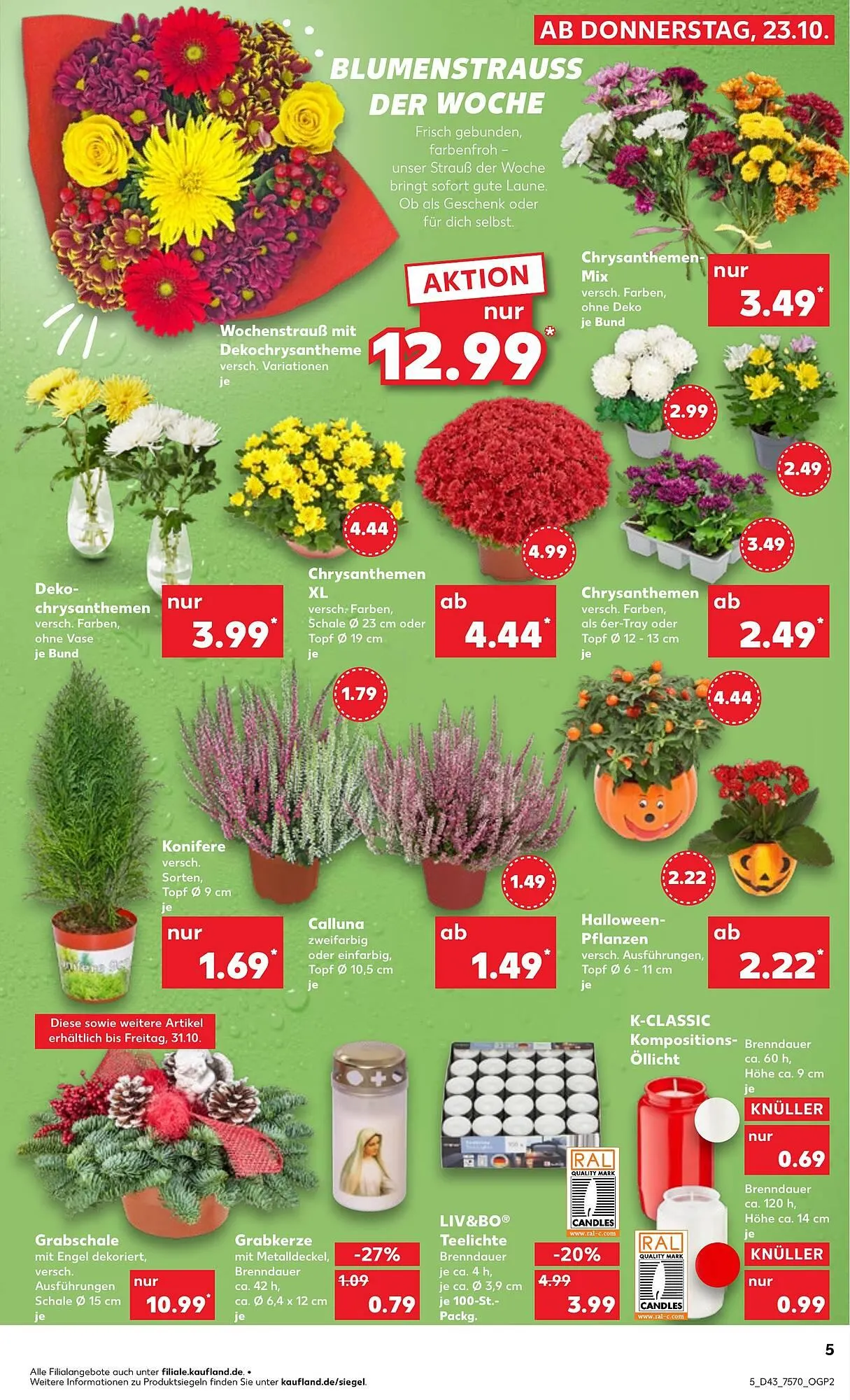 Kaufland Prospekt von 23. Oktober bis 29. Oktober 2025 - Prospekt seite 5