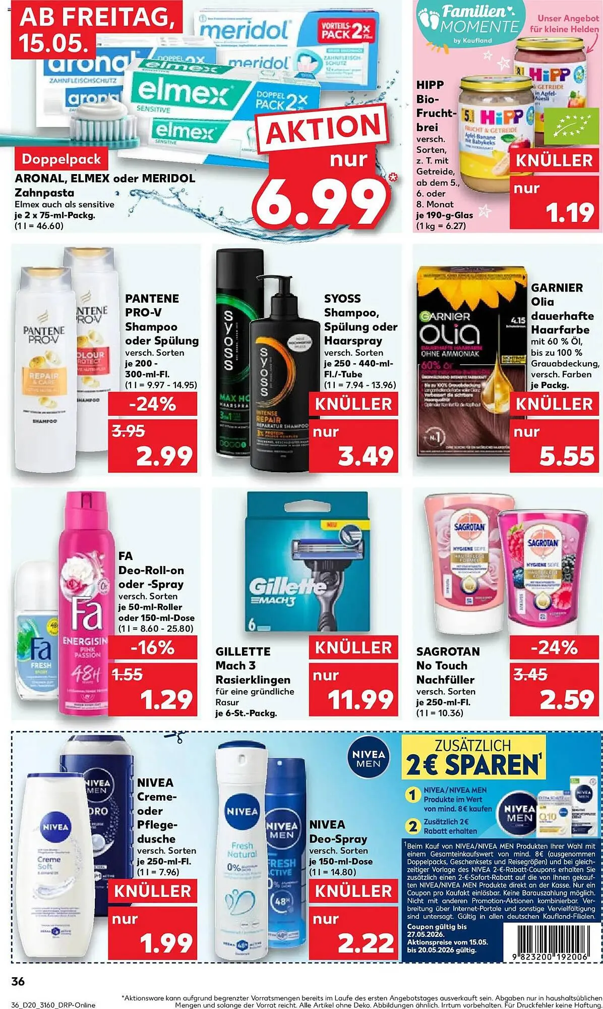 Kaufland Prospekt von 15. Mai bis 20. Mai 2026 - Prospekt seite 36