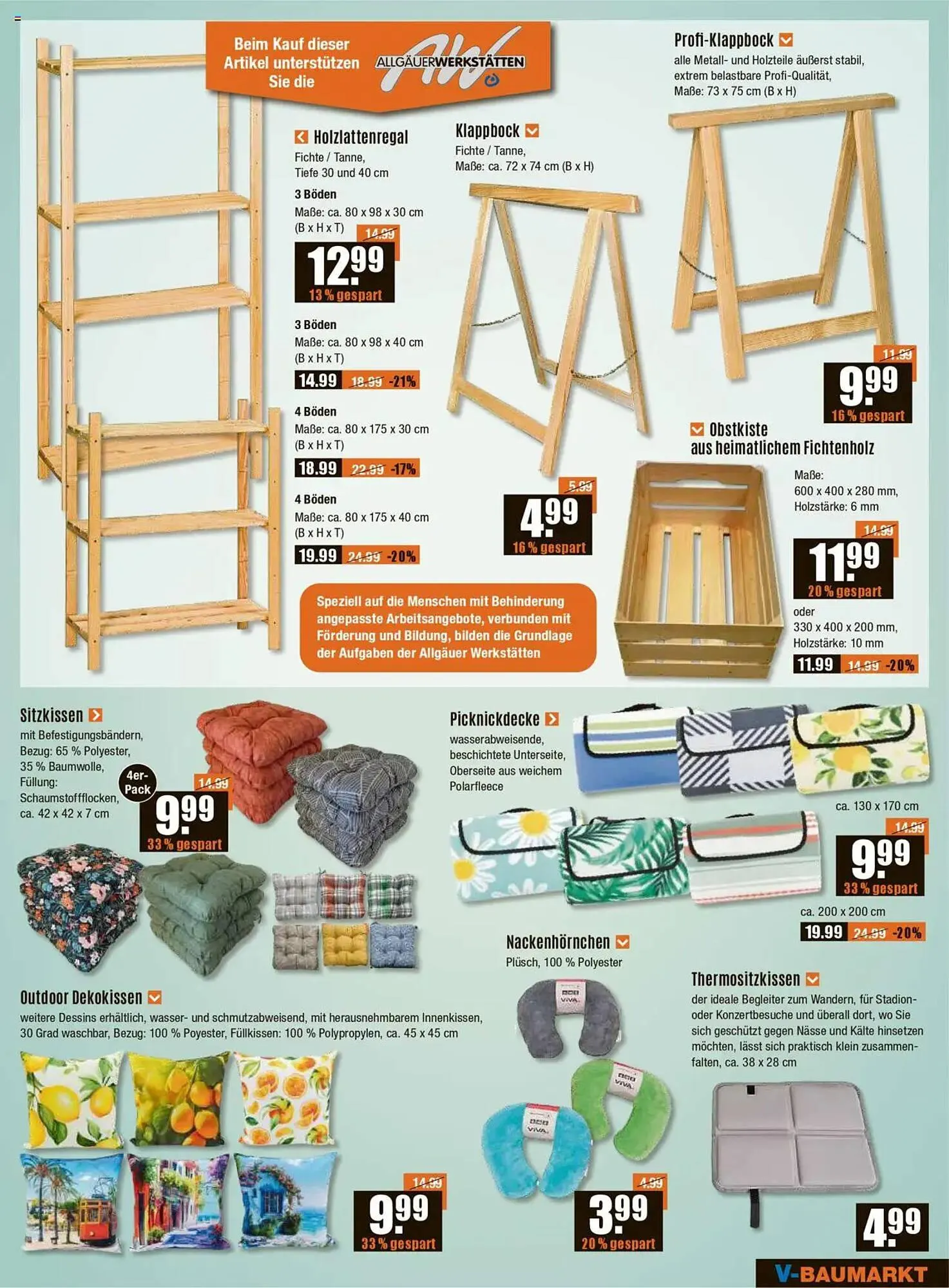V Baumarkt Prospekt von 5. Juni bis 11. Juni 2025 - Prospekt seite 7