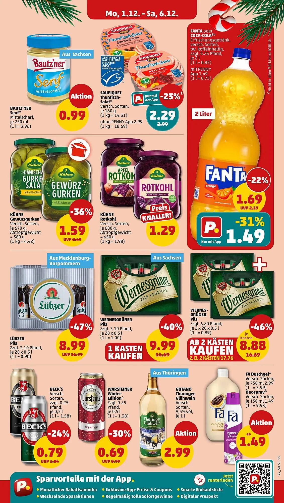 PENNY Prospekt von 1. Dezember bis 6. Dezember 2025 - Prospekt seite 35