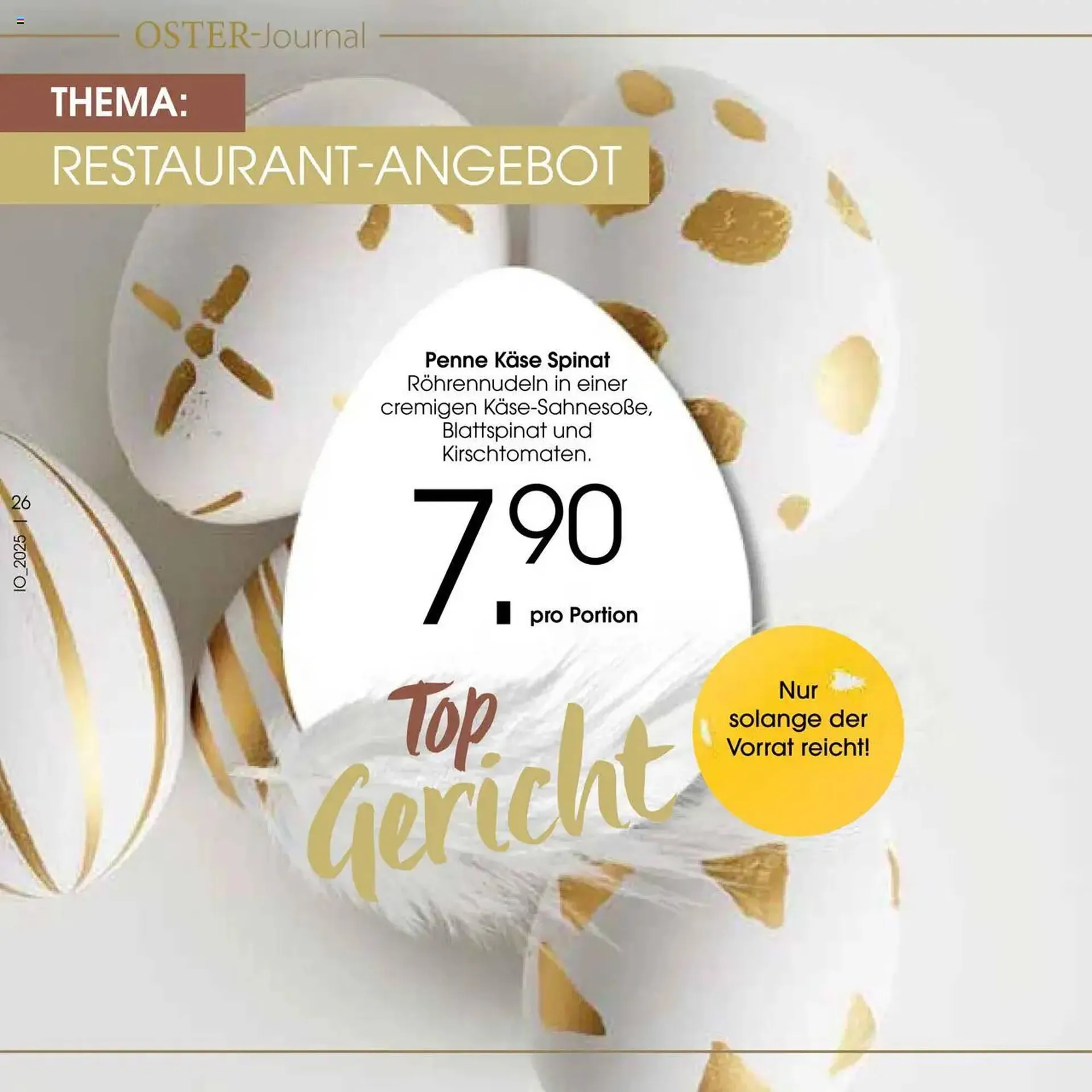 Zurbrüggen Prospekt von 11. April bis 26. April 2025 - Prospekt seite 26