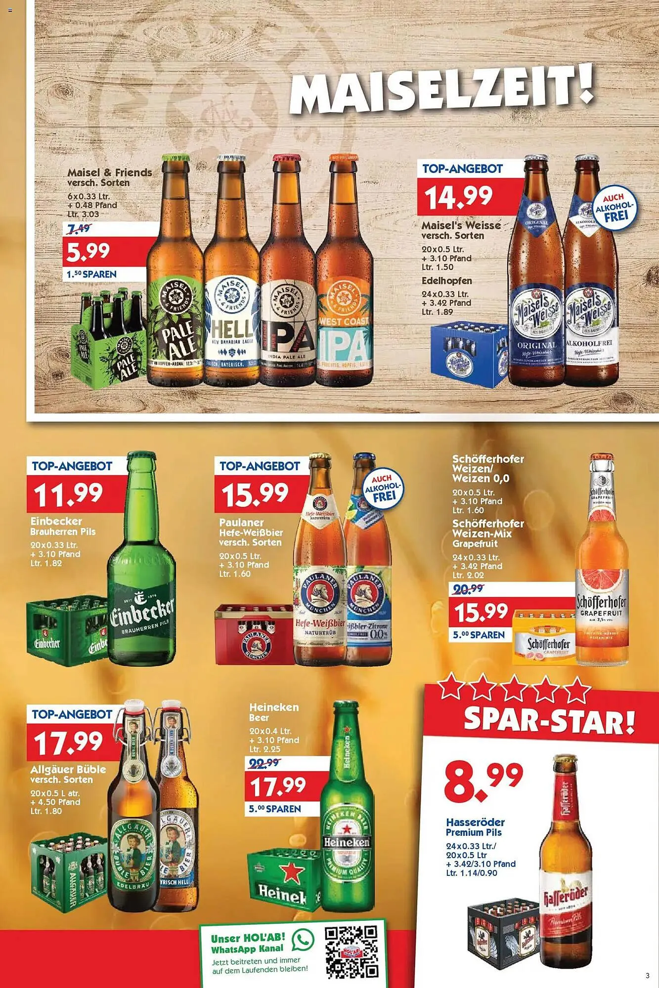 Hol'ab Getränkemarkt Prospekt von 4. Mai bis 9. Mai 2026 - Prospekt seite 3