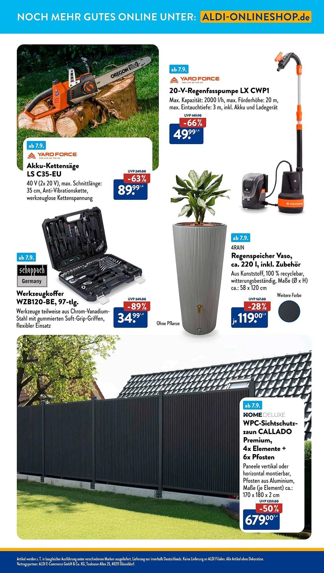 Aldi Süd Prospekt von 8. September bis 14. September 2025 - Prospekt seite 26