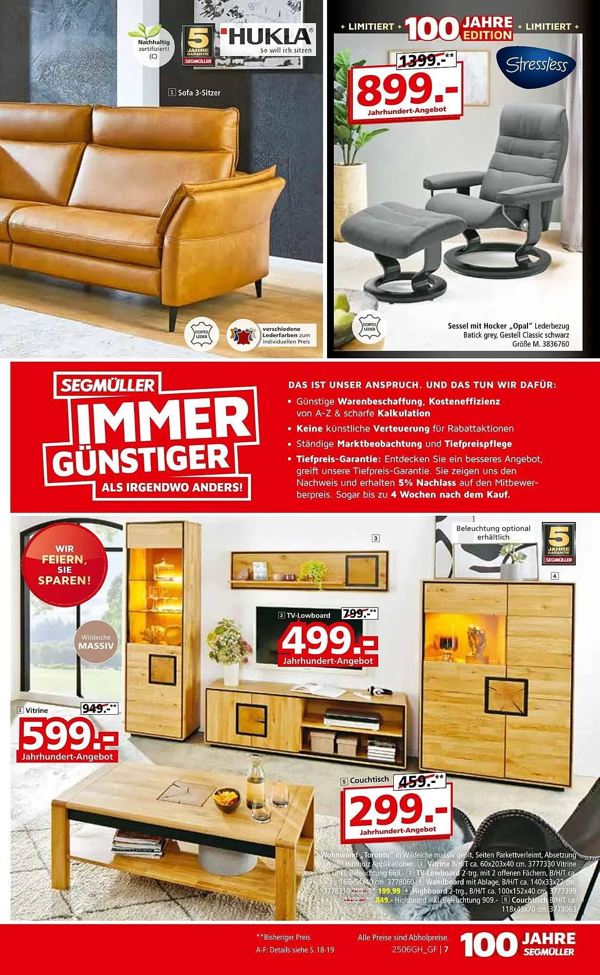 Segmüller Prospekt von 7. Juni bis 28. Juni 2025 - Prospekt seite 7