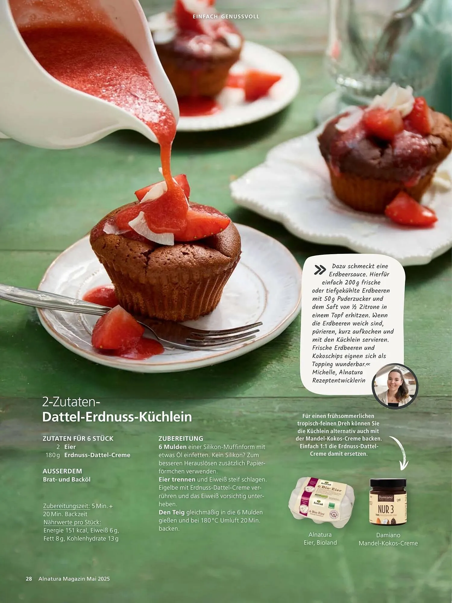 Alnatura Prospekt von 2. Mai bis 1. Juni 2025 - Prospekt seite 28