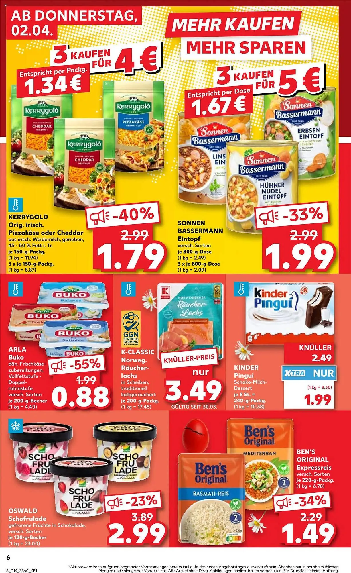 Kaufland Prospekt von 2. April bis 8. April 2026 - Prospekt seite 6