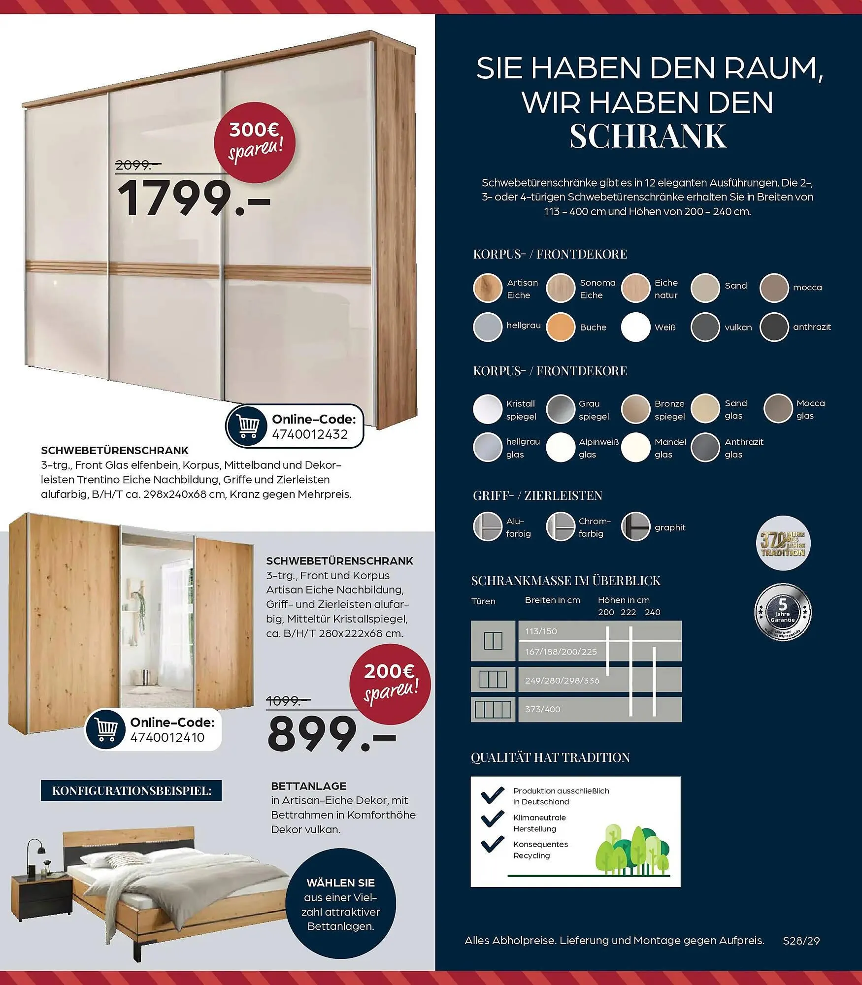 Möbel Buss Prospekt von 16. Januar bis 29. Januar 2026 - Prospekt seite 29